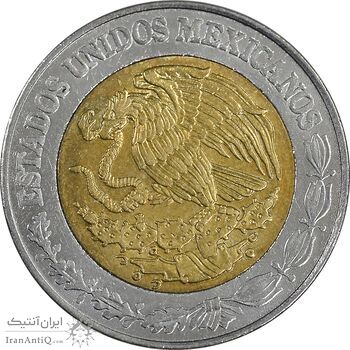 سکه 1 پزو 2015 ایالات متحده - MS61 - مکزیک سکه 1 پزو 2015 ایالات متحده - MS61 - مکزیک
