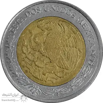 سکه 1 پزو 2012 ایالات متحده - AU50 - مکزیک