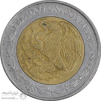 سکه 1 پزو 2007 ایالات متحده - EF45 - مکزیک سکه 1 پزو 2007 ایالات متحده - EF45 - مکزیک