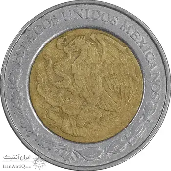 سکه 1 پزو 2007 ایالات متحده - EF45 - مکزیک