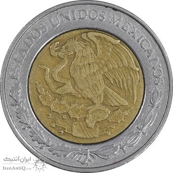 سکه 1 پزو 2006 ایالات متحده - AU50 - مکزیک سکه 1 پزو 2006 ایالات متحده - AU50 - مکزیک