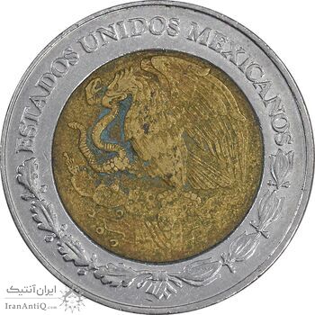 سکه 2 پزو 2005 ایالات متحده - EF45 - مکزیک سکه 2 پزو 2005 ایالات متحده - EF45 - مکزیک