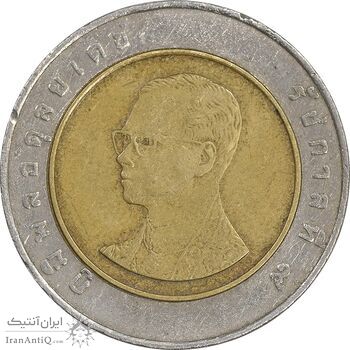 سکه 10 بات 1994 رامای نهم - EF40 - تایلند سکه 10 بات 1994 رامای نهم - EF40 - تایلند