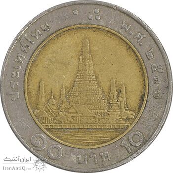 سکه 10 بات 1994 رامای نهم - EF40 - تایلند سکه 10 بات 1994 رامای نهم - EF40 - تایلند