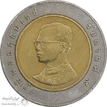 سکه 10 بات 1994 رامای نهم - EF45 - تایلند سکه 10 بات 1994 رامای نهم - EF45 - تایلند