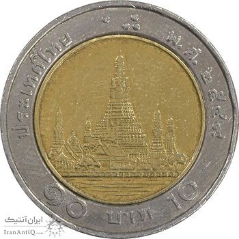 سکه 10 بات 2006 رامای نهم - EF45 - تایلند سکه 10 بات 2006 رامای نهم - EF45 - تایلند