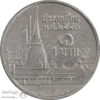سکه 1 بات 2000 رامای نهم - EF45 - تایلند سکه 1 بات 2000 رامای نهم - EF45 - تایلند