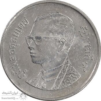 سکه 1 بات 2001 رامای نهم - AU50 - تایلند سکه 1 بات 2001 رامای نهم - AU50 - تایلند