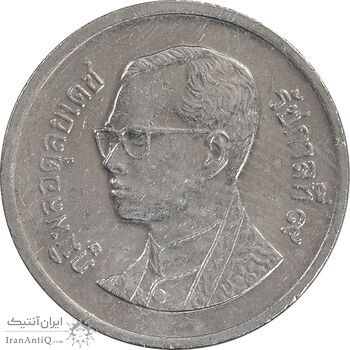 سکه 1 بات 2001 رامای نهم - EF45 - تایلند سکه 1 بات 2001 رامای نهم - EF45 - تایلند