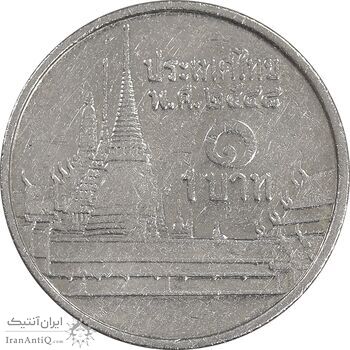 سکه 1 بات 2001 رامای نهم - EF45 - تایلند سکه 1 بات 2001 رامای نهم - EF45 - تایلند