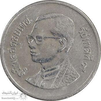 سکه 1 بات 2004 رامای نهم - EF45 - تایلند سکه 1 بات 2004 رامای نهم - EF45 - تایلند