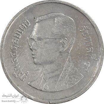 سکه 1 بات 2004 رامای نهم - EF45 - تایلند سکه 1 بات 2004 رامای نهم - EF45 - تایلند