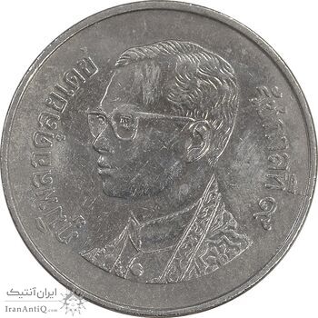 سکه 1 بات 2006 رامای نهم - EF45 - تایلند سکه 1 بات 2006 رامای نهم - EF45 - تایلند