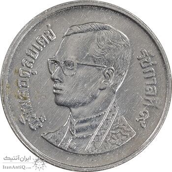 سکه 1 بات 2007 رامای نهم - EF45 - تایلند سکه 1 بات 2007 رامای نهم - EF45 - تایلند