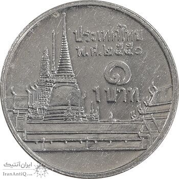 سکه 1 بات 2007 رامای نهم - EF45 - تایلند سکه 1 بات 2007 رامای نهم - EF45 - تایلند
