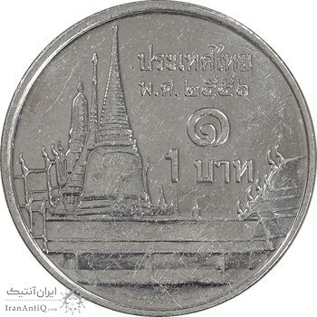 سکه 1 بات 2009 رامای نهم - AU58 - تایلند سکه 1 بات 2009 رامای نهم - AU58 - تایلند