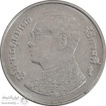 سکه 1 بات 2012 رامای نهم - AU55 - تایلند