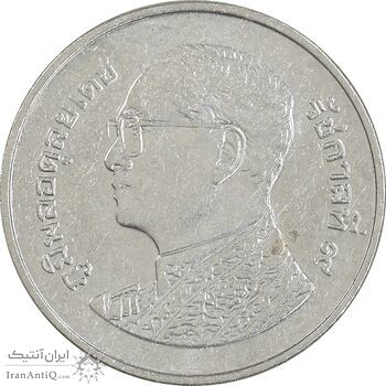 سکه 1 بات 2015 رامای نهم - AU55 - تایلند