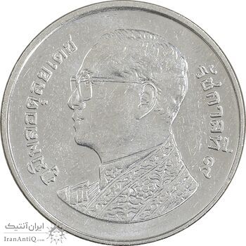 سکه 1 بات 2017 رامای نهم - AU58 - تایلند