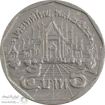 سکه 5 بات 2006 رامای نهم - EF45 - تایلند