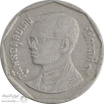 سکه 5 بات 2006 رامای نهم - EF40 - تایلند