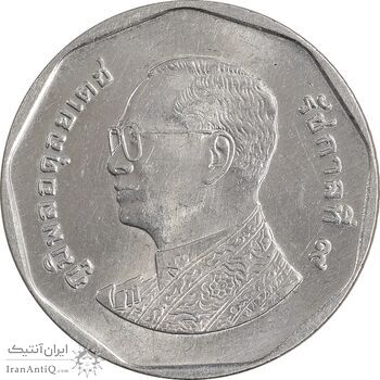 سکه 5 بات 2009 رامای نهم - MS61 - تایلند