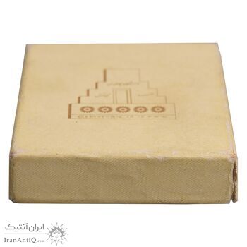 مدال نقره انقلاب سفید 1346 - با جعبه فابریک - AU - محمد رضا شاه