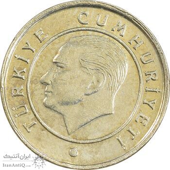 سکه 5 کروش 2011 جمهوری - AU58 - ترکیه