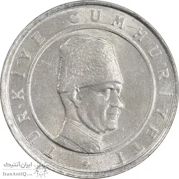 سکه 100000 لیر 2004 جمهوری - MS61 - ترکیه