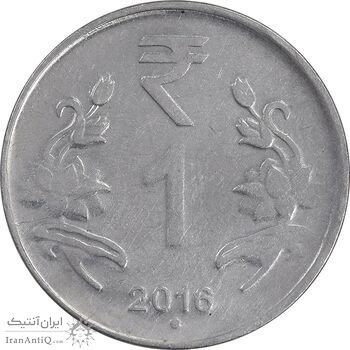 سکه 1 روپیه 2016 جمهوری - AU55 - هند
