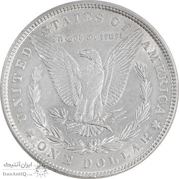 سکه یک دلار 1882 مورگان - MS62 - آمریکا