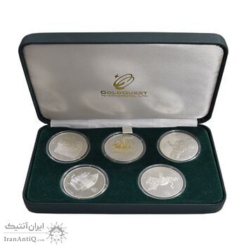 باکس 5 عددی مدال یادبود نقره کلکسیونی - PF63 - گلدکوئست