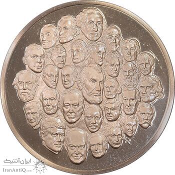 مدال یادبود دویستمین سالگرد ریاست جمهوری آمریکا - PF62 - ایالات متحده آمریکا مدال یادبود دویستمین سالگرد ریاست جمهوری آمریکا - PF62 - ایالات متحده آمریکا