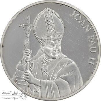 مدال یادبود پاپ ژان پل دوم 2004 - PF62 - آندورا