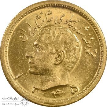 سکه طلا یک پهلوی 1345 - MS65 - محمد رضا شاه