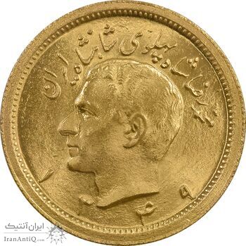 سکه طلا یک پهلوی 1349 - MS64 - محمد رضا شاه