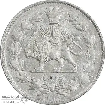 سکه 1000 دینار 1296 - MS63 - ناصرالدین شاه