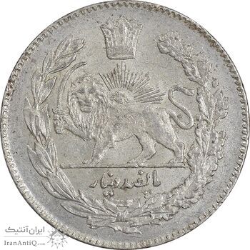 سکه 500 دینار 1331 تصویری - MS61 - احمد شاه