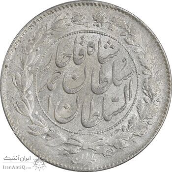 سکه 1000 دینار 1329 خطی - MS62 - احمد شاه سکه 1000 دینار 1329 خطی - MS62 - احمد شاه