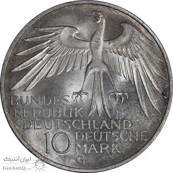 سکه 10 مارک 1972G المپیک مونیخ - MS64 - آلمان سکه 10 مارک 1972G المپیک مونیخ - MS64 - آلمان