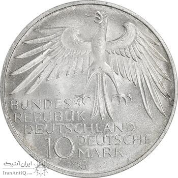 سکه 10 مارک 1972G المپیک مونیخ - MS64 - آلمان سکه 10 مارک 1972G المپیک مونیخ - MS64 - آلمان