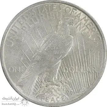 سکه یک دلار 1923 صلح - MS61 - آمریکا
