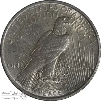 سکه یک دلار 1923 صلح - MS61 - آمریکا
