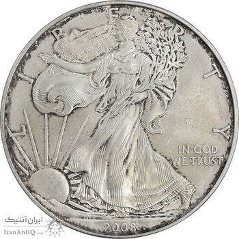 مدال یادبود 1 دلار 2008 عقاب - PF62 - آمریکا مدال یادبود 1 دلار 2008 عقاب - PF62 - آمریکا