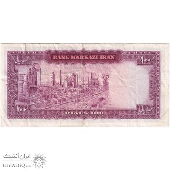 اسکناس 100 ریال (هویدا - سمیعی) - تک - EF40 - محمد رضا شاه اسکناس 100 ریال (هویدا - سمیعی) - تک - EF40 - محمد رضا شاه