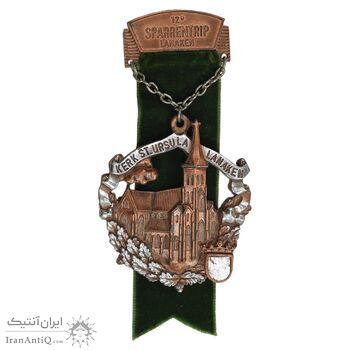 نشان آویز سفر به لاناکن - با روبان فابریک - AU - بلژیک