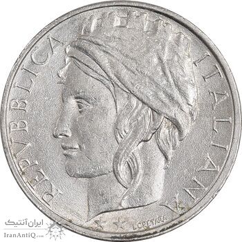 سکه 100 لیره 1997 جمهوری - دلفین - AU58 - ایتالیا سکه 100 لیره 1997 جمهوری - دلفین - AU58 - ایتالیا