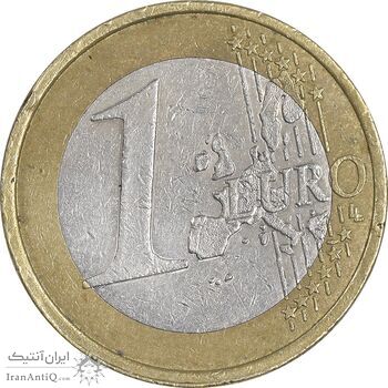 سکه 1 یورو 1999 جمهوری پنجم - EF45 - فرانسه سکه 1 یورو 1999 جمهوری پنجم - EF45 - فرانسه