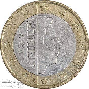 سکه 1 یورو 2012 آنری - EF45 - لوکزامبورگ
