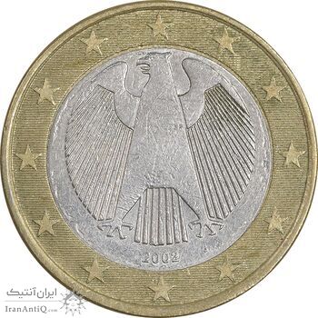سکه 1 یورو 2002 جمهوری فدرال - EF45 - آلمان سکه 1 یورو 2002 جمهوری فدرال - EF45 - آلمان